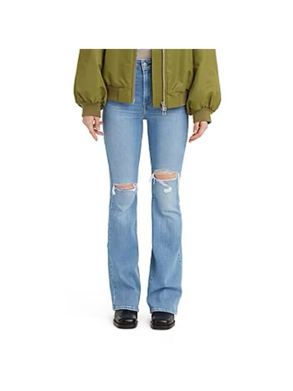 NWT Levi’s 726 Flare Women's High Rise Jean in Let’s Talk Size 30